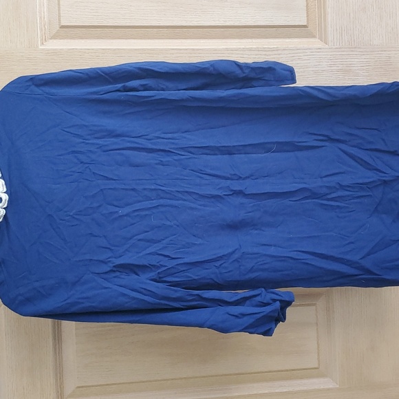 Lilly Pulitzer Long Sleeve Navy and Gold Dress - Picture 4 of 4